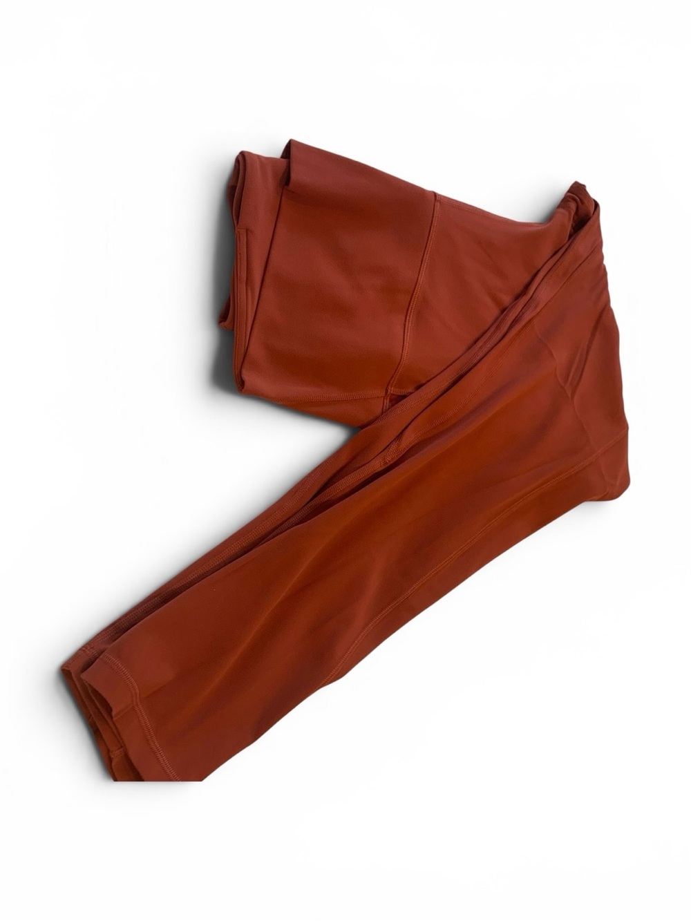 Lululemon Rust Red Athletic Leggings